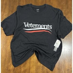 New Vetements T Shirt New Size Small Men's By Drill Clothing